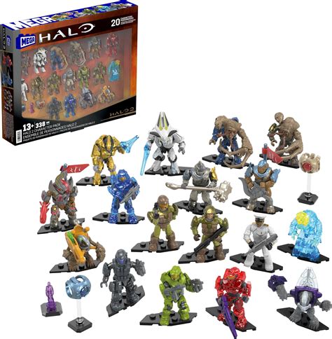 mega construx halo|Bundle of MEGA Halo Action Figures Toy Building .